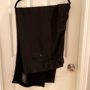 Men's Big and Tall 64/32 GS Black Dress Pants